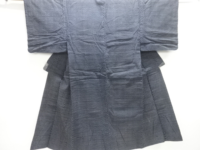 アンティーク　木綿本場久留米書生絣男物着物